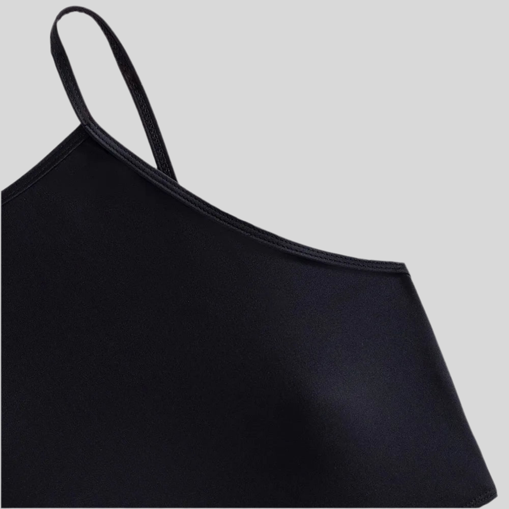 Two-Piece Halter Bathing Suit