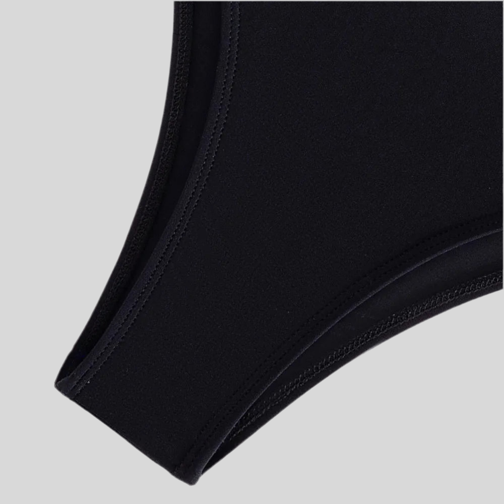 Two-Piece Halter Bathing Suit