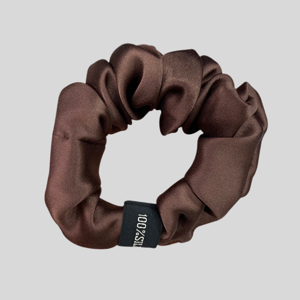 Natural Mulberry Silk Scrunchie