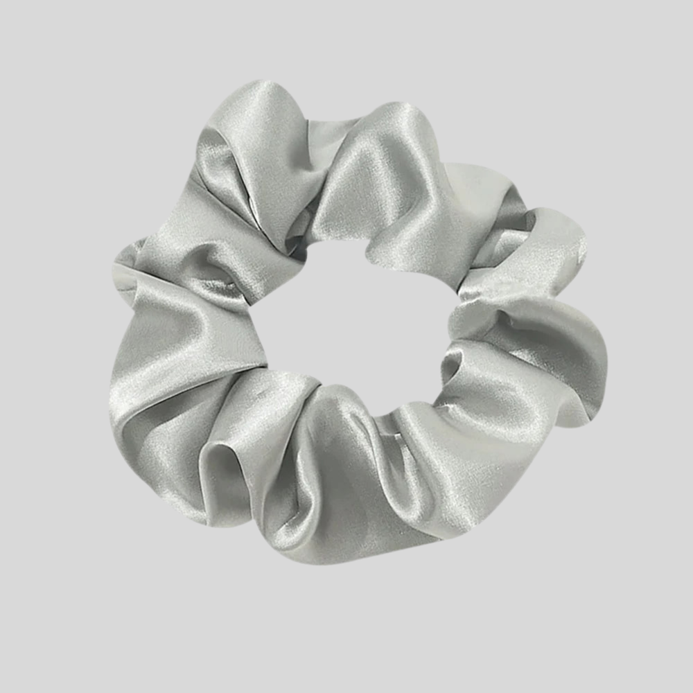 Natural Mulberry Silk Scrunchie