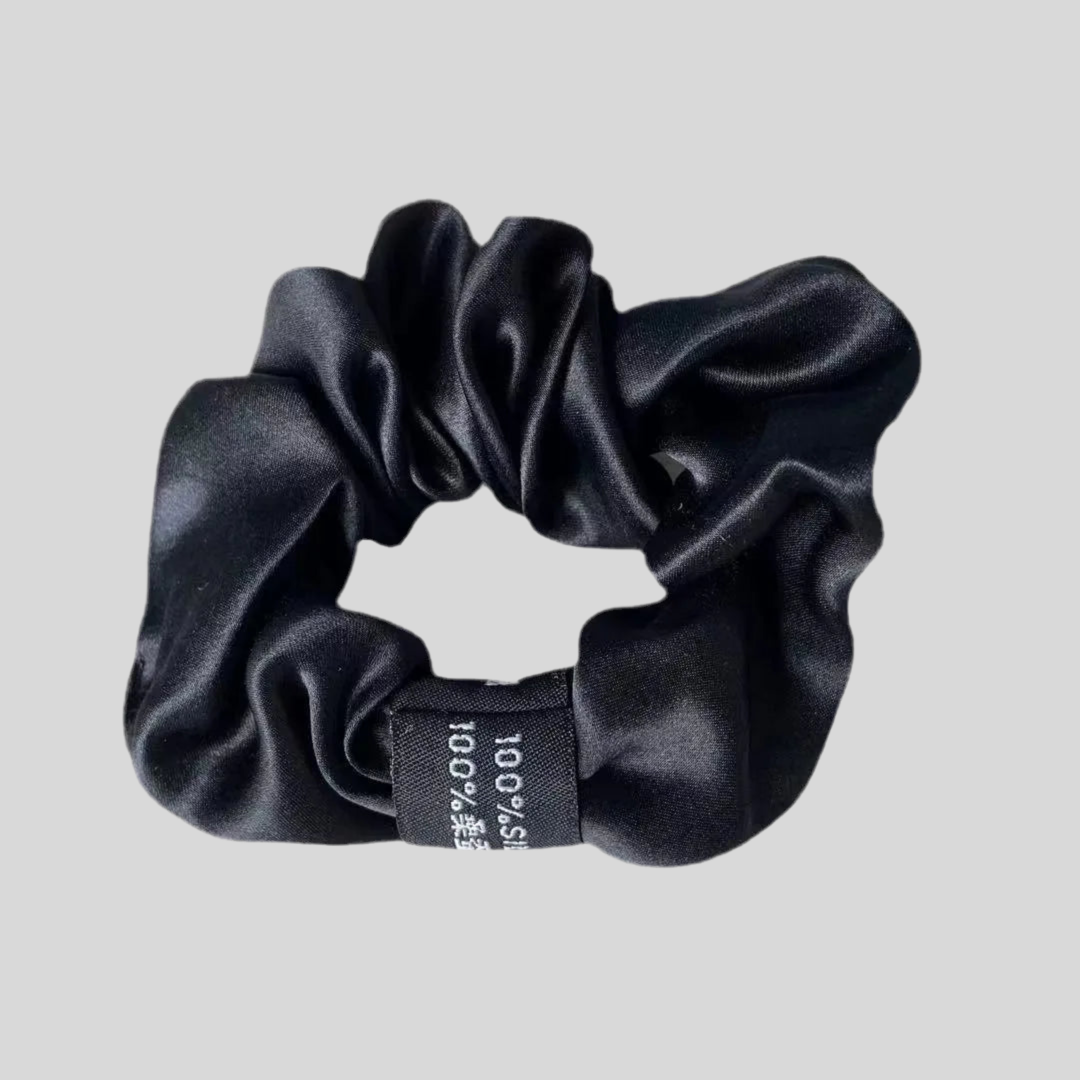 Natural Mulberry Silk Scrunchie