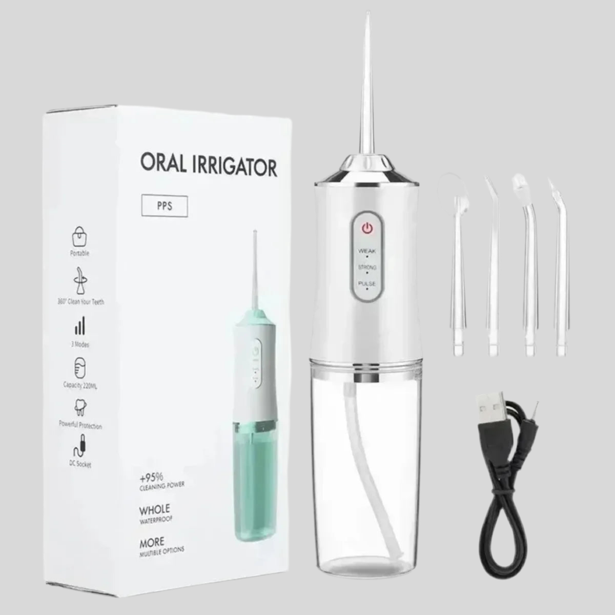 Portable Dental Water Flosser