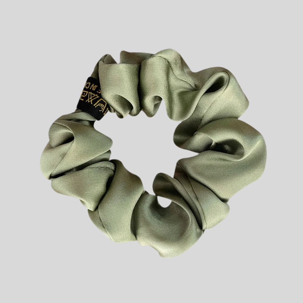 Natural Mulberry Silk Scrunchie