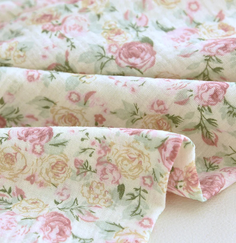 Pure Cotton Two-Piece Flower Pajama Set