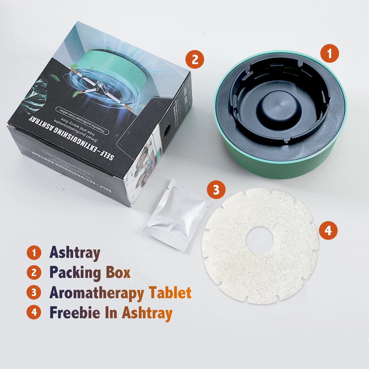 Smart Ashtray Air Purifier