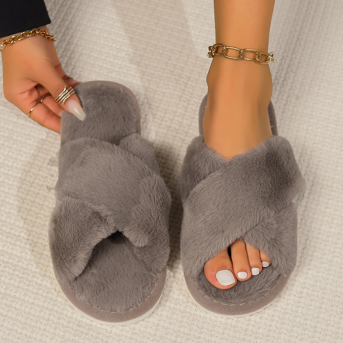 Pure Cotton Slippers